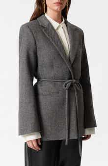 & Other Stories Tie Waist Blazer