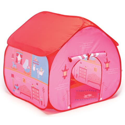 Popitup Dollhouse Tent With House Playmat