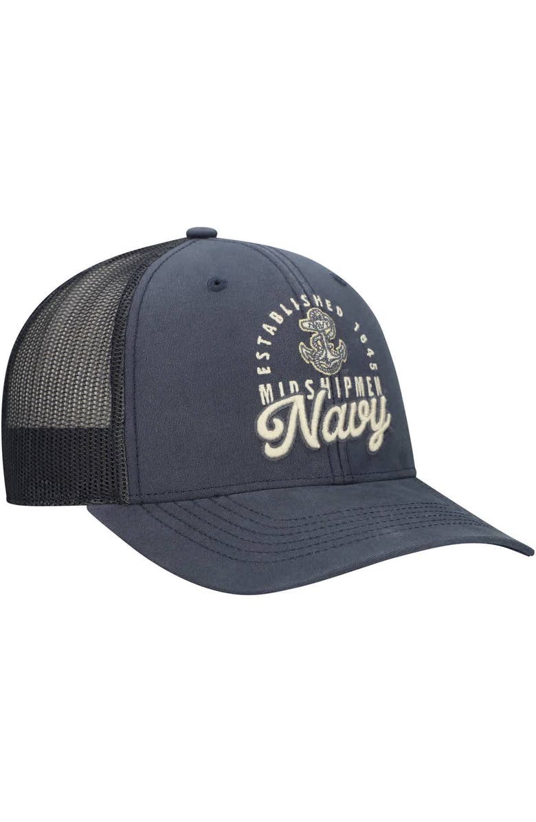 '47 Men's '47 Navy Navy Midshipmen Pitstop Trucker Adjustable Hat, Alternate, color, 