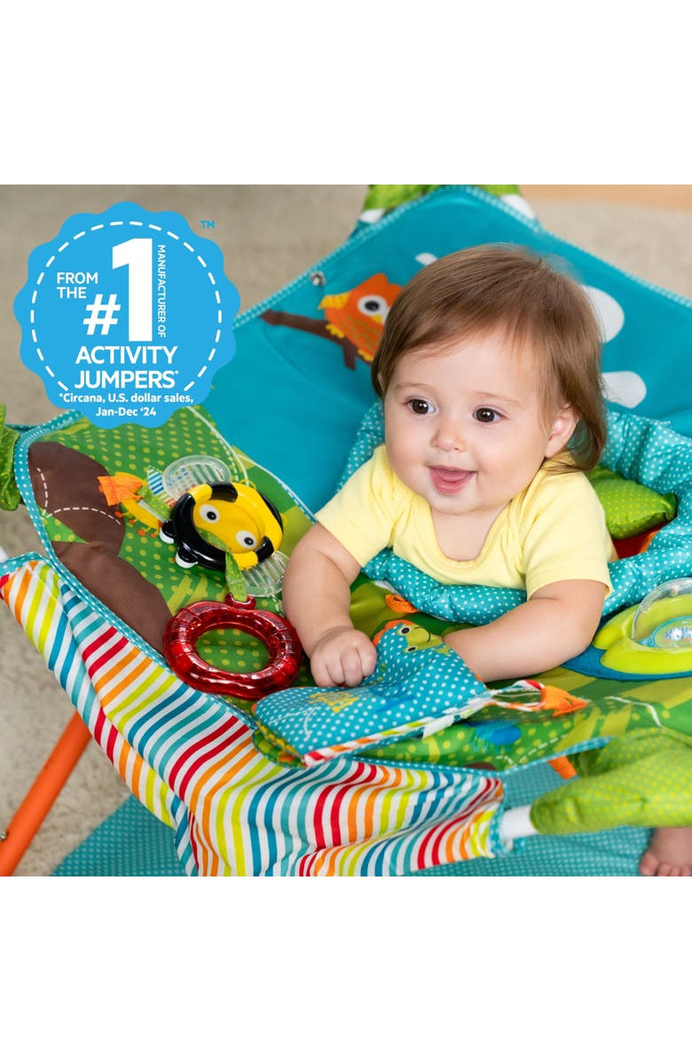 BRIGHT STARTS Pop 'N Jump Portable Activity Jumper, Alternate, color, Green