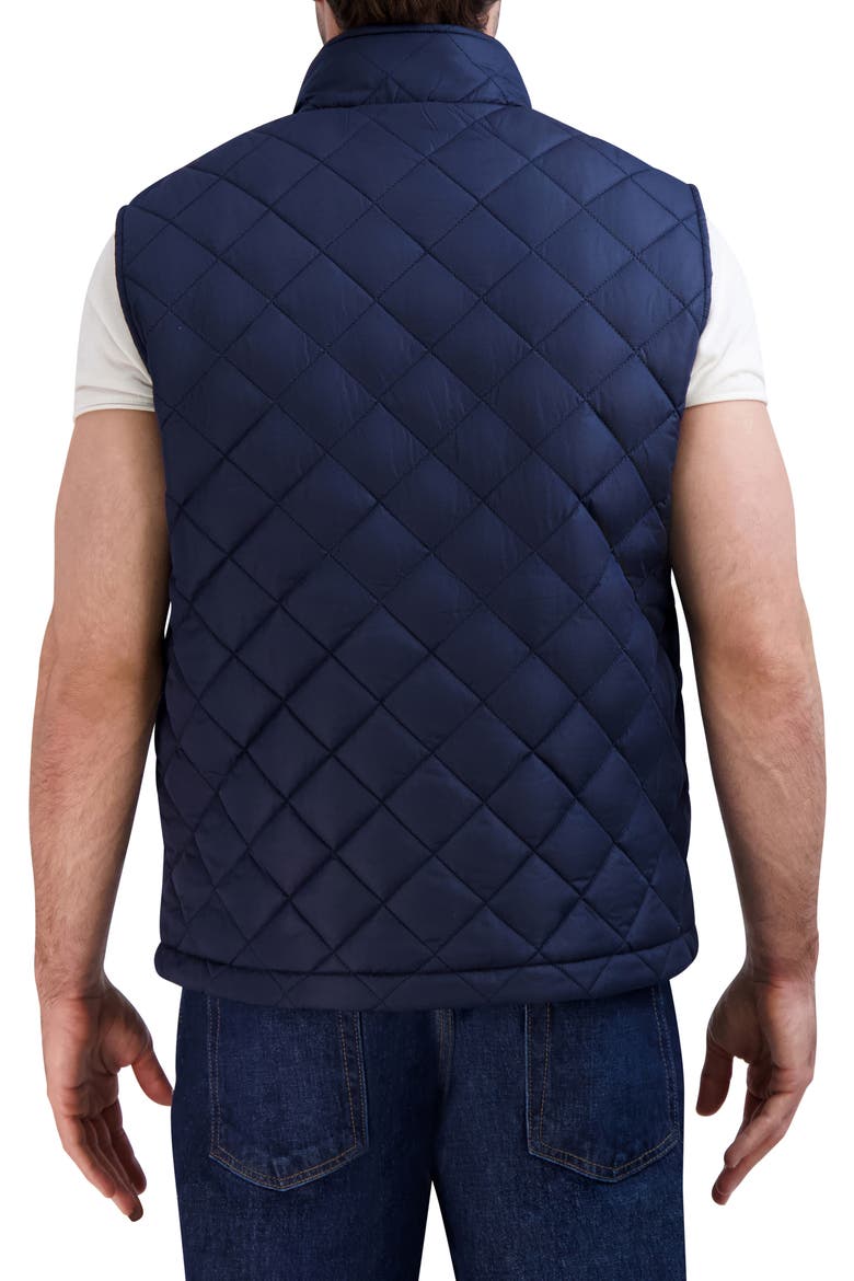 Quilted Vest, Alternate, color, NAVY
