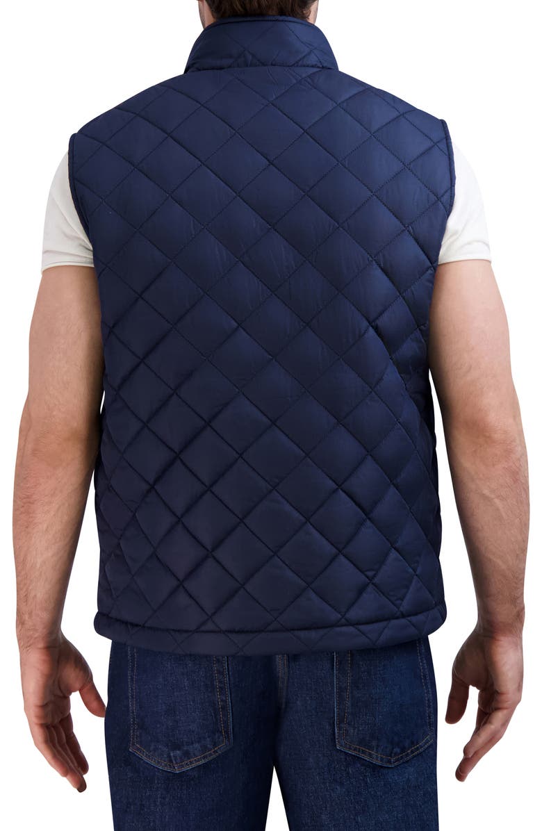 Cole Haan Quilted Vest, Alternate, color, Navy