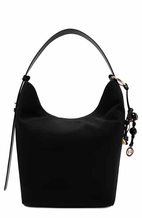 Large Simone Suede Hobo Bag