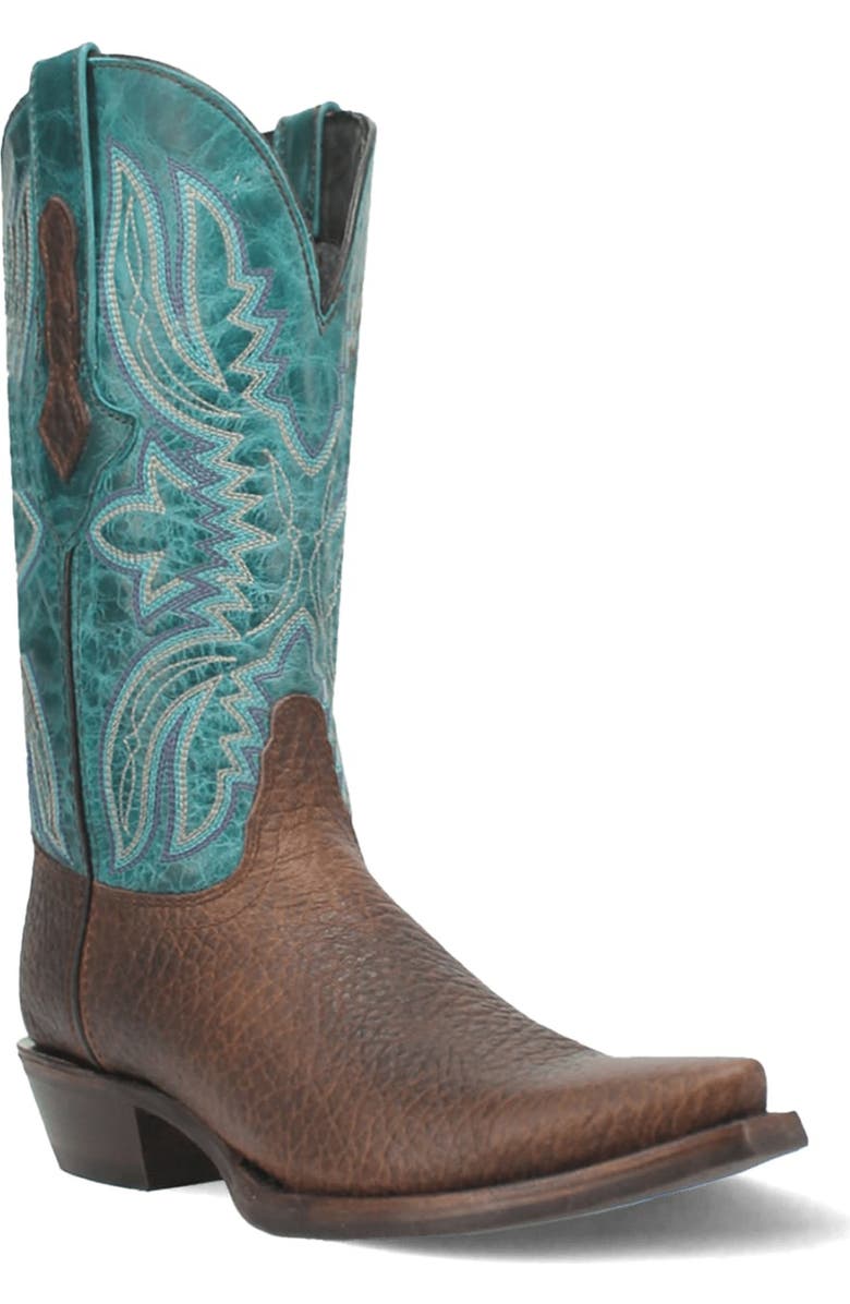 Dingo Rio Lobo Western Boot, Main, color, Brown