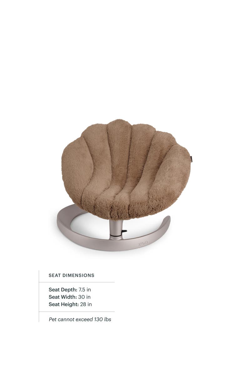 Shell™ Pet Bed & Swaying Lounger, Alternate, color, CARAMEL