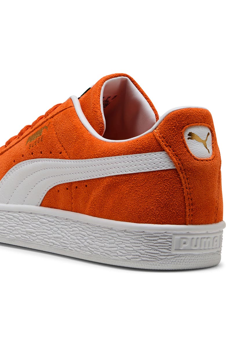 PUMA Suede Classic Sneaker, Alternate, color, Cayenne Pepper/ Puma White