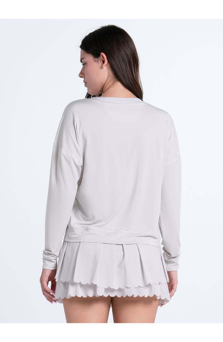 Lucky in Love Hype Long Sleeve Top, Alternate, color, Birch