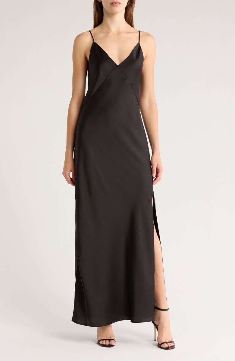 rag & bone Risse Satin Slipdress, Main, color, 