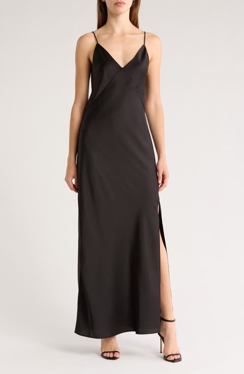 Risse Satin Slipdress
