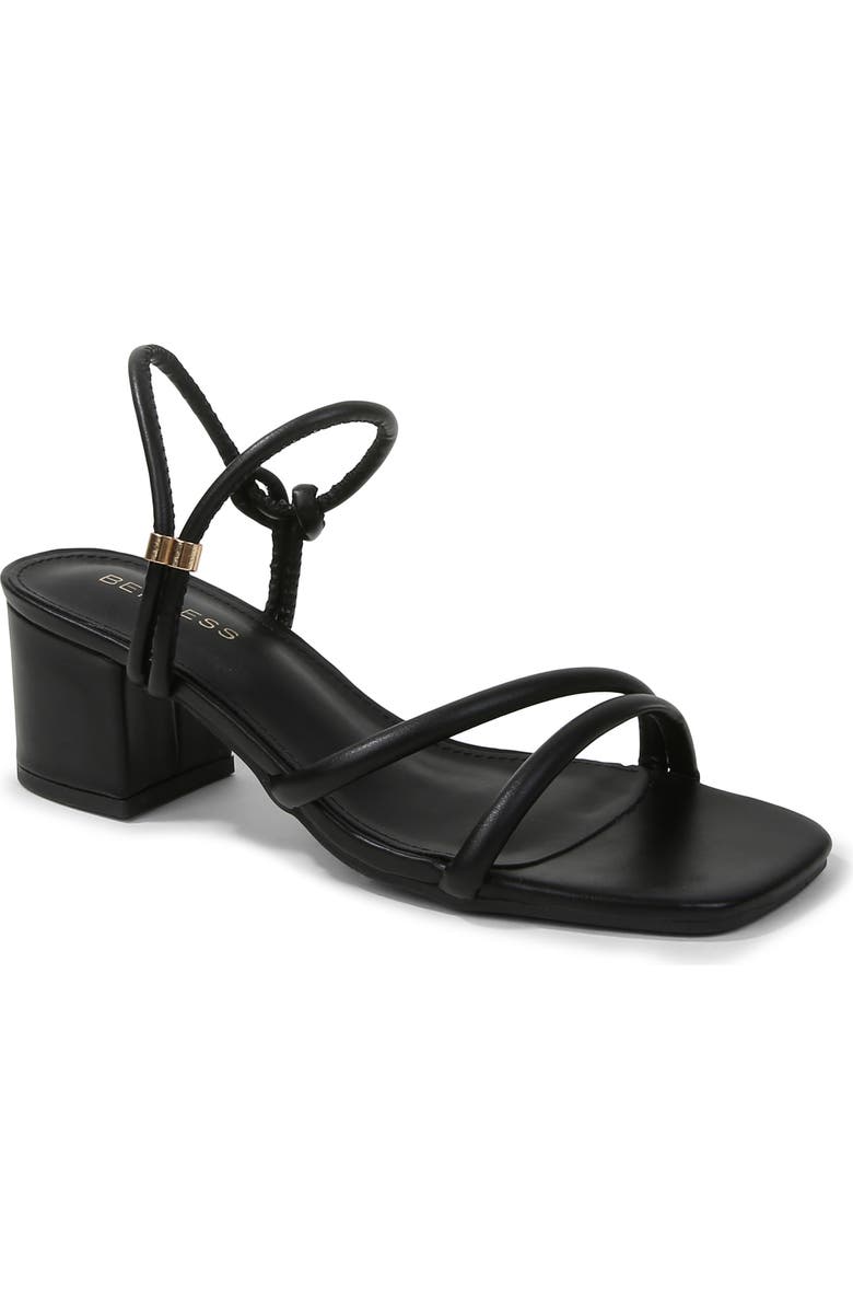 BERNESS Elayna Strappy Cube Heel Sandal, Main, color,