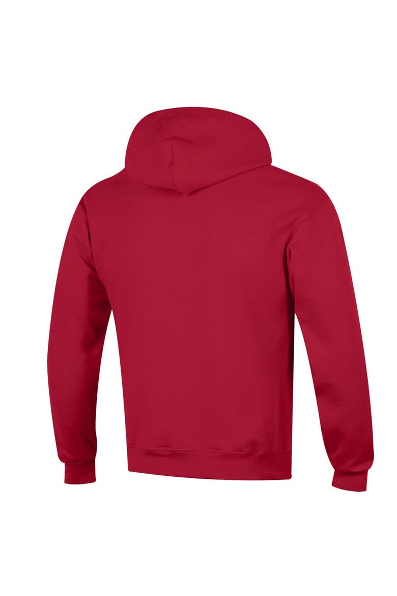 Men's Champion  Red Maryland Terrapins Arch Over Logo Pullover Hoodie, Alternate, color, Red