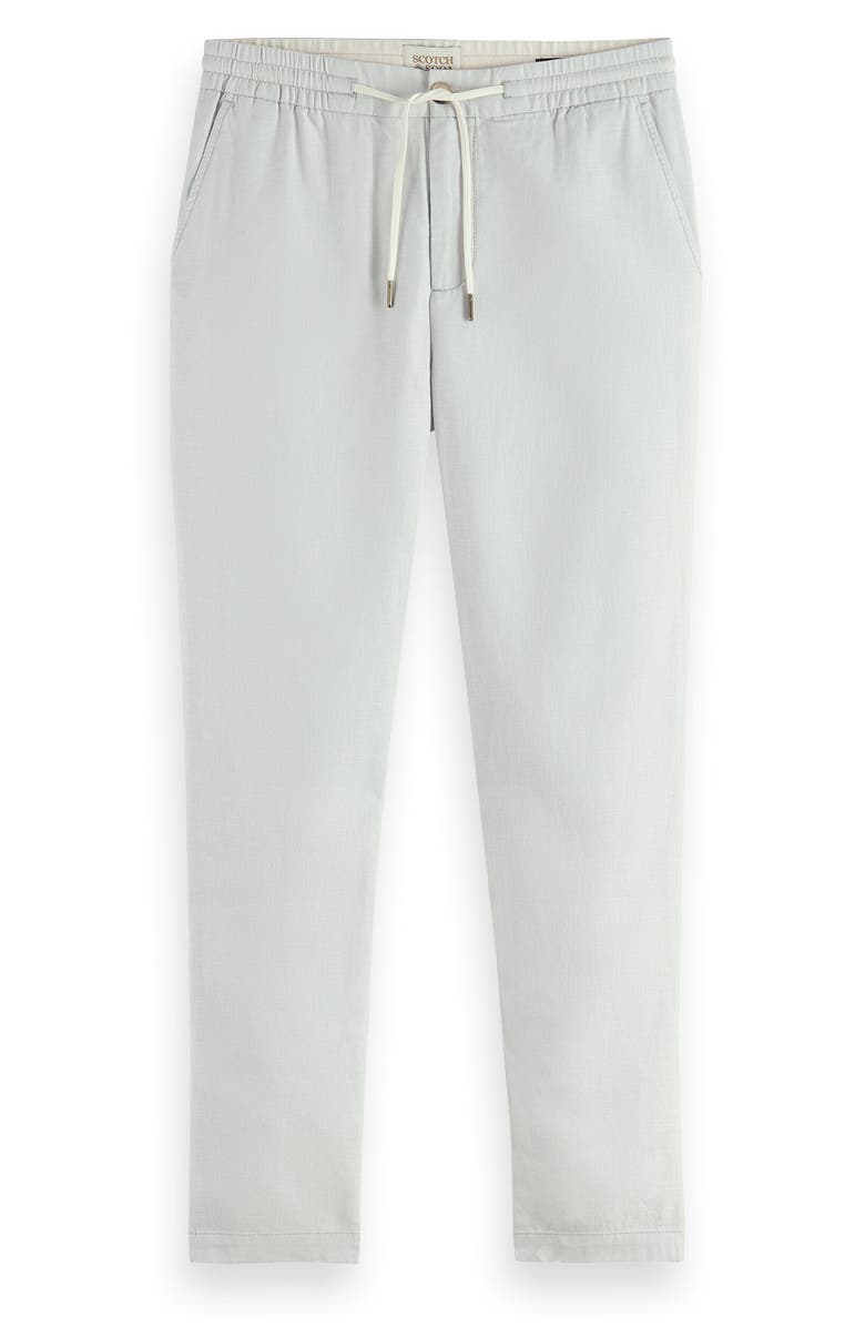 Scotch & Soda Warren Straight Leg Cotton & Linen Pants, Alternate, color,