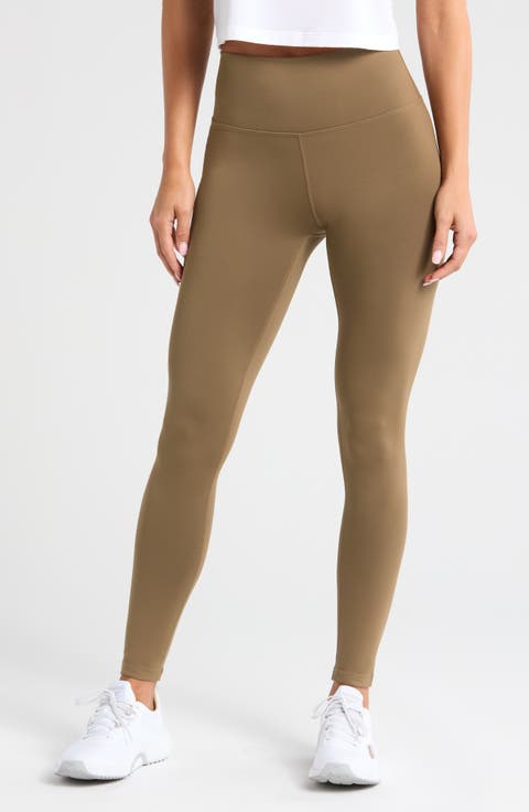 High Waist Fleece Lined Leggings
