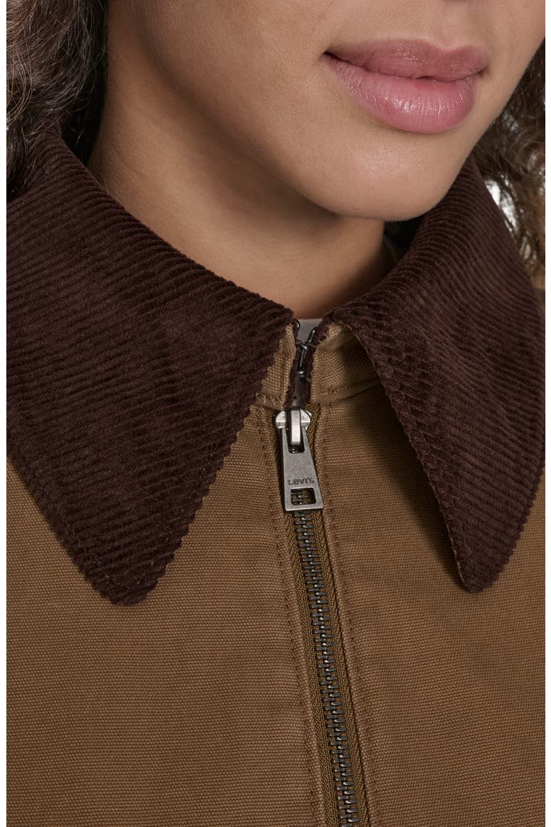 Four Pocket Barn Jacket, Alternate, color, COGNAC