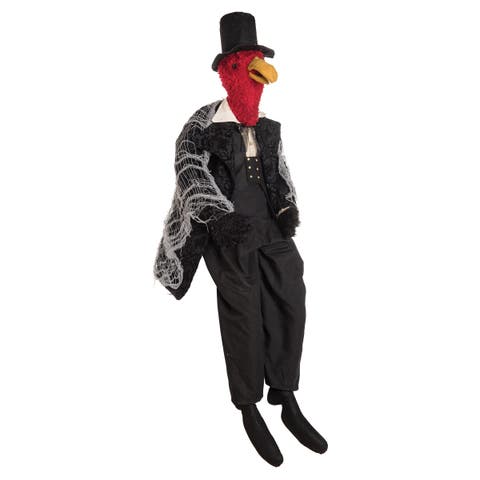 Vernon Vulture Halloween Art Doll Figurine