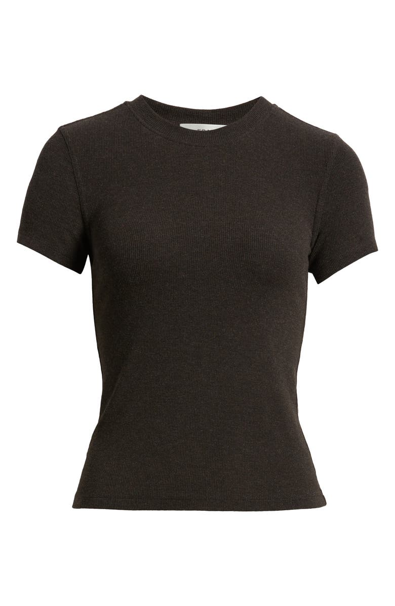 FRAME The Rib Baby T-Shirt, Alternate, color, Coffee Heather