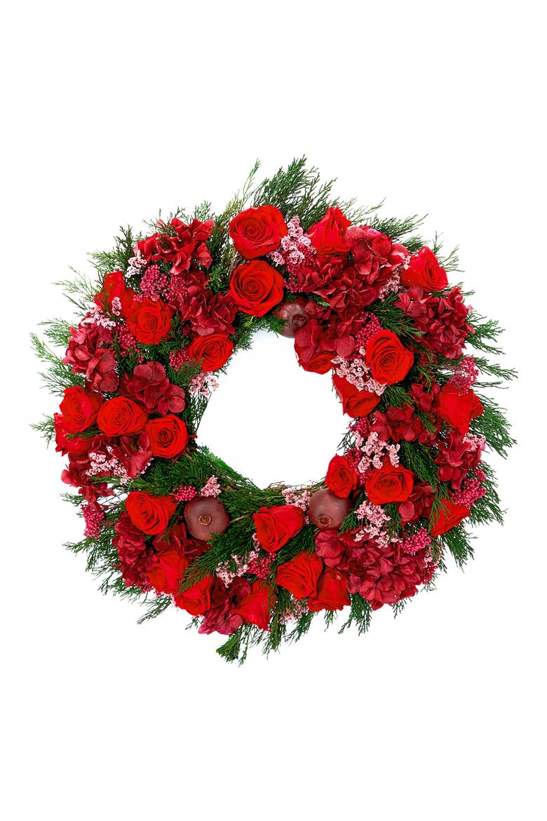 L’Étoile Grand Rouge Wreath, Main, color, RED