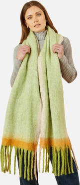 Yumi Brushed Fringe Soft Scarf