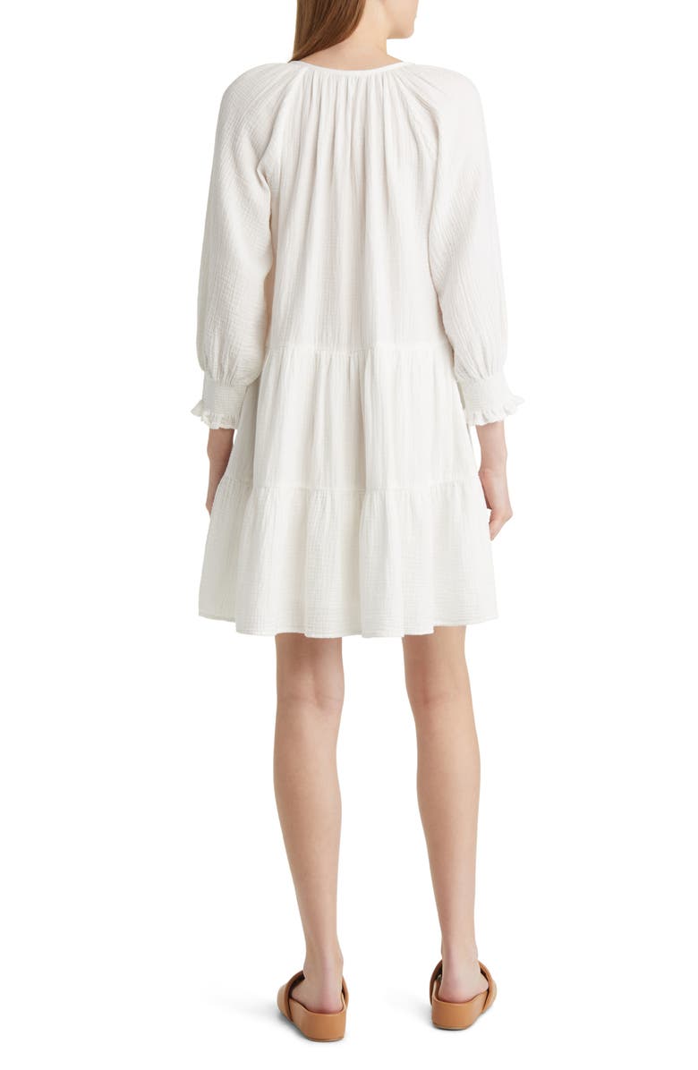Rails Sia Long Sleeve Woven Dress, Alternate, color, 