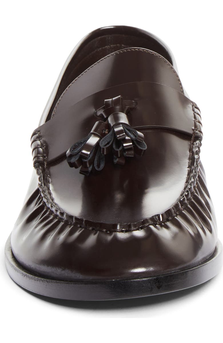 The Row Tassel Loafer, Alternate, color, Espresso