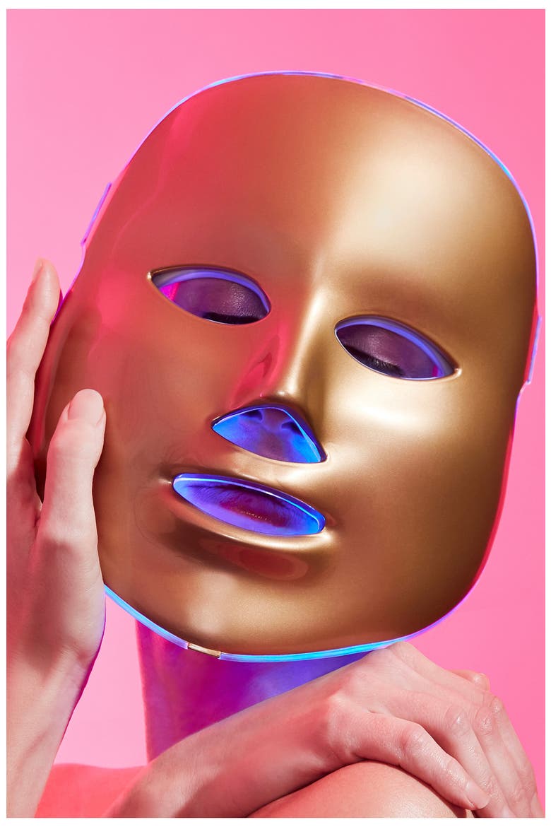 Light-Therapy Golden Facial Treatment Device, Alternate, color, NO COLOR