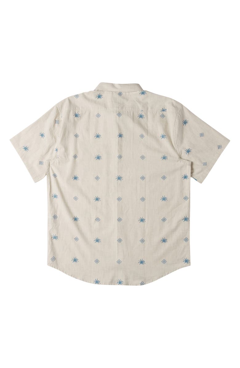 Billabong Kids' Sundays Cotton Blend Button-Up Shirt, Alternate, color, 
