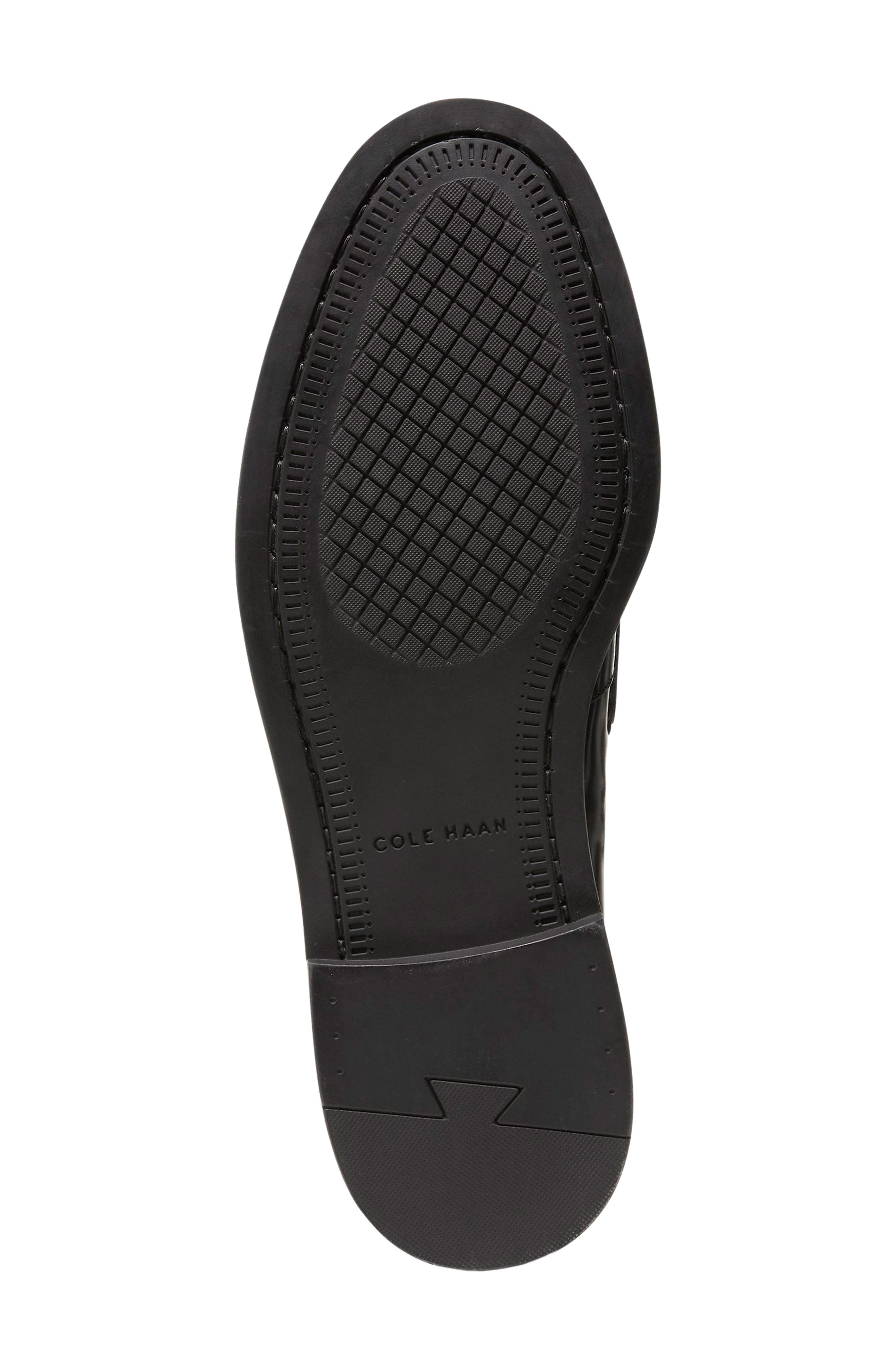 Cole Haan Pinch Prep Penny Loafer, Alternate, color, Black Brushoff