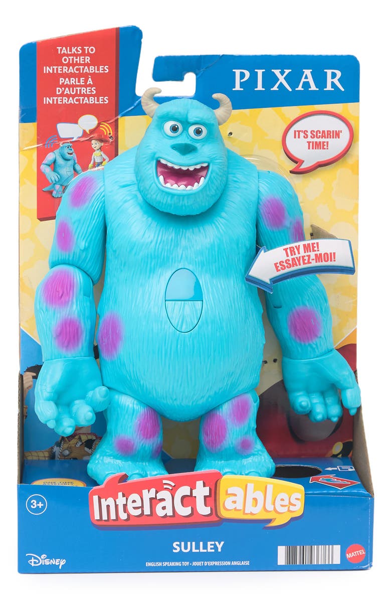 Mattel Pixar Interactables Sulley Figure, Main, color, 