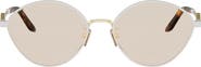 Fendi FF Diamonds 55mm Round Sunglasses