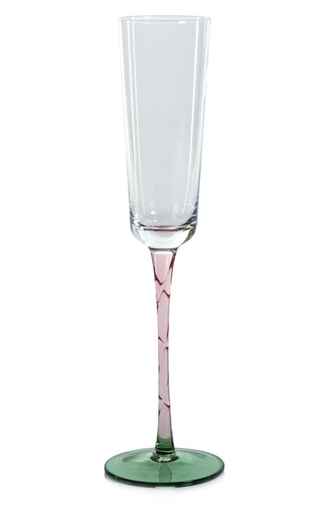 Sachi Set of 6 Champagne Flutes