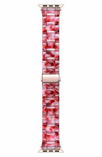 The Posh Tech Claire Resin 20mm Apple Watch® Bracelet Watchband