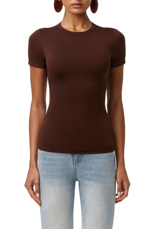Bare Short Sleeve Crew Top