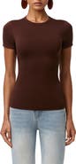 N BY NAKED WARDROBE Bare Short Sleeve Crew Top