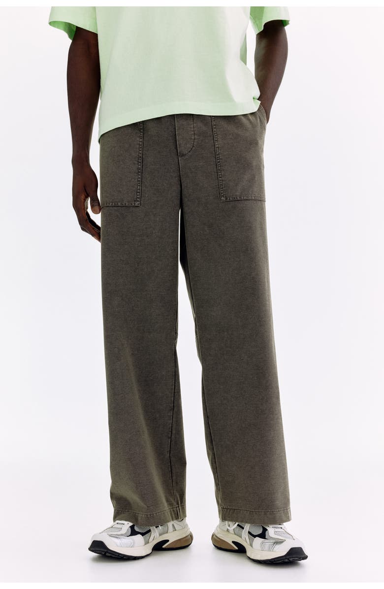 H&M Relaxed Fit Joggers, Alternate, color, Dark Gray