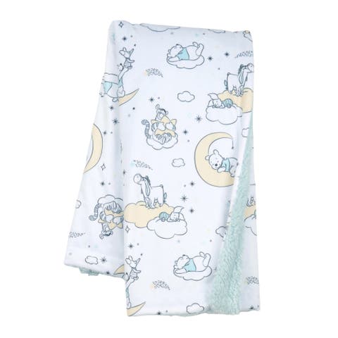 Disney Baby Cozy Friends Winnie the Pooh Fleece Baby Blanket