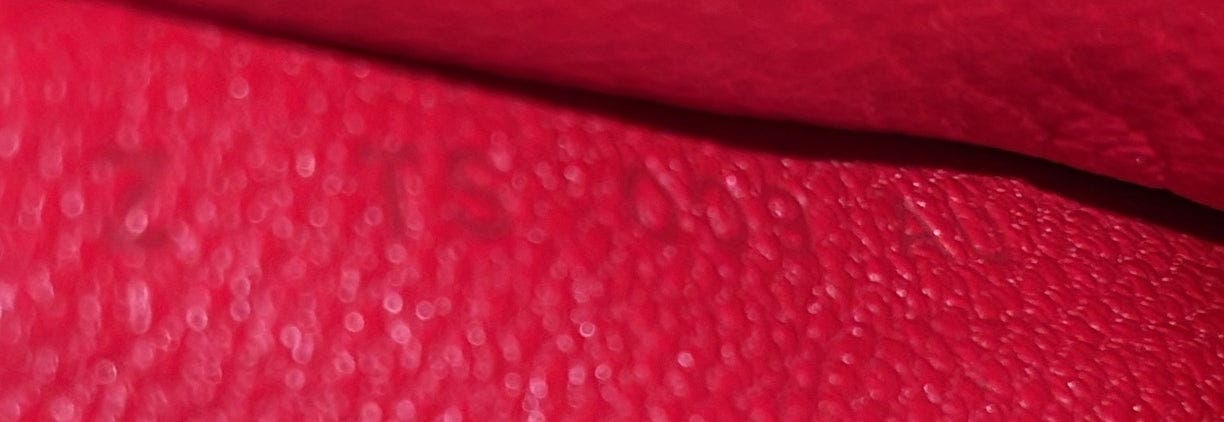 Pre-Owned Hermes Strap Card Holder Evercolor, Alternate, color, Rouge De Coeur