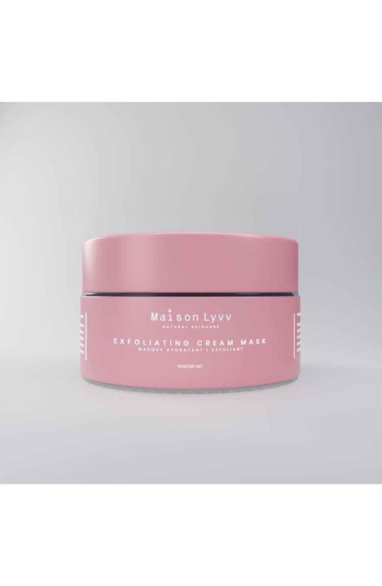 Lyvv Cosmetics Maison Lyvv Exfoliating Cream Mask, Main, color, Warm Rosy Pink