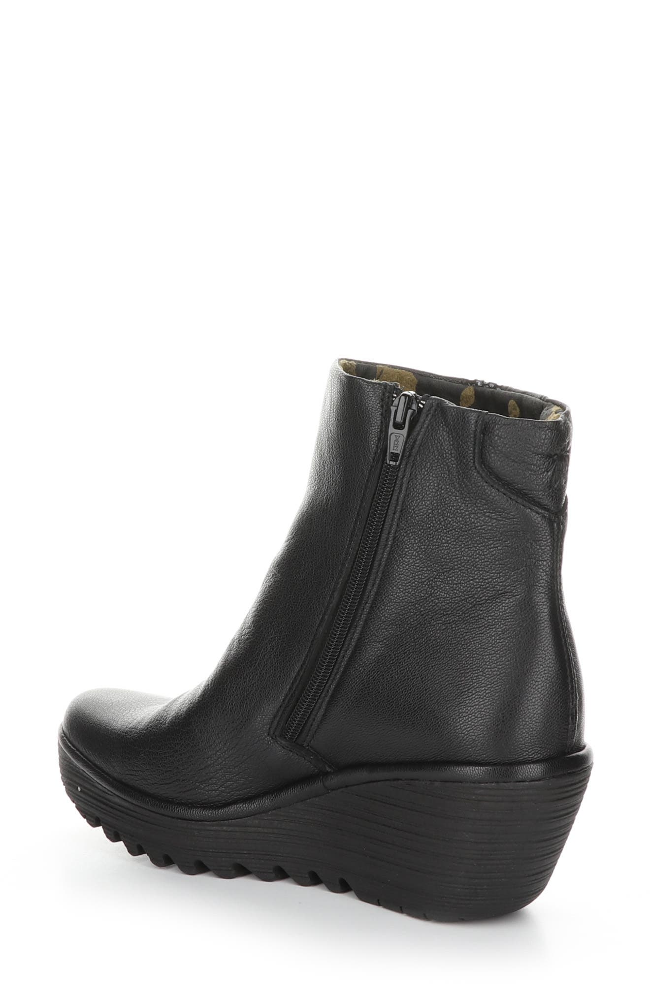 Fly London Yulu Wedge Bootie, Alternate, color, 