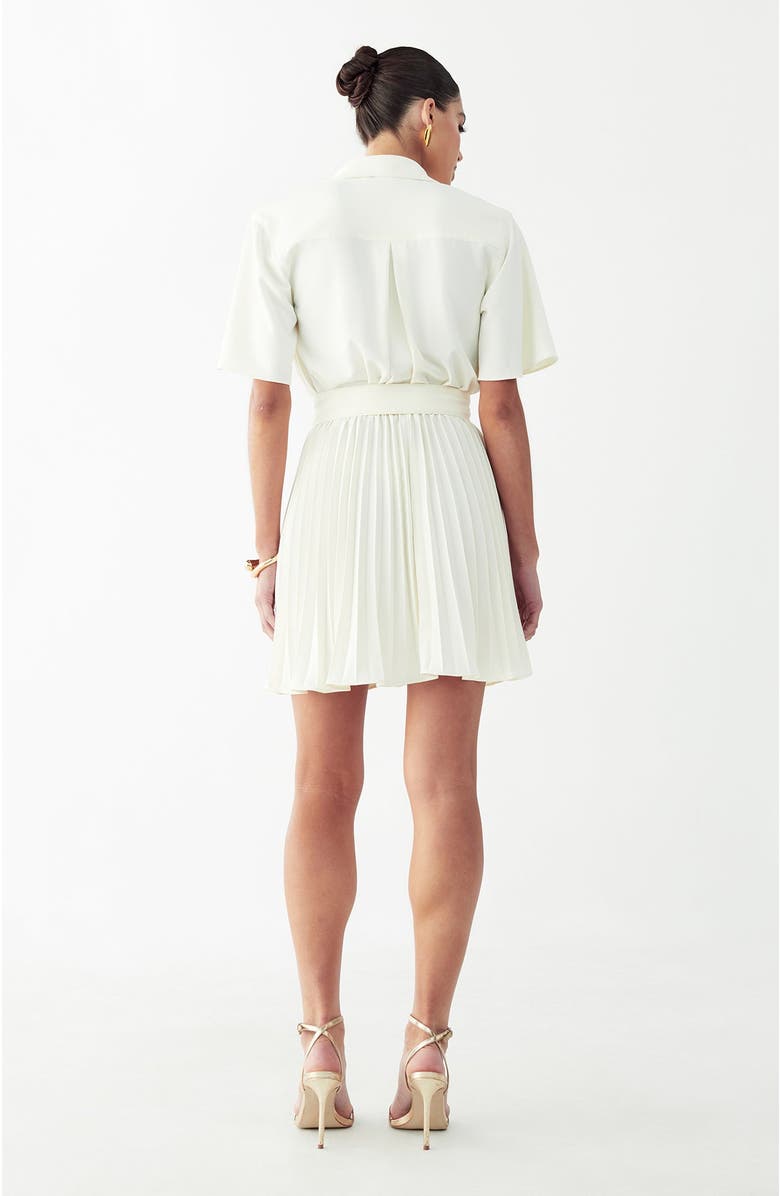 WILLA Mckenzi Mini Dress, Alternate, color, Cream