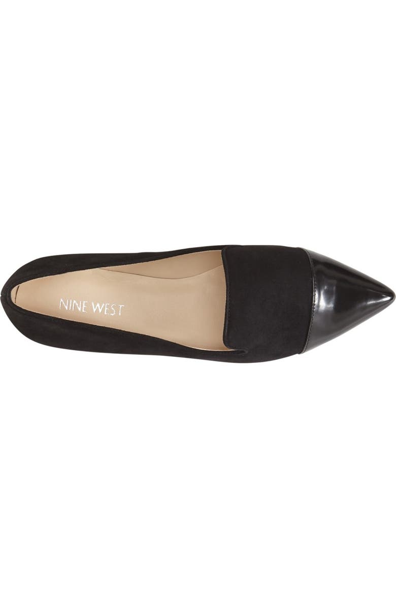 Nine West 'Trainer' Cap Toe Loafer, Alternate, color,