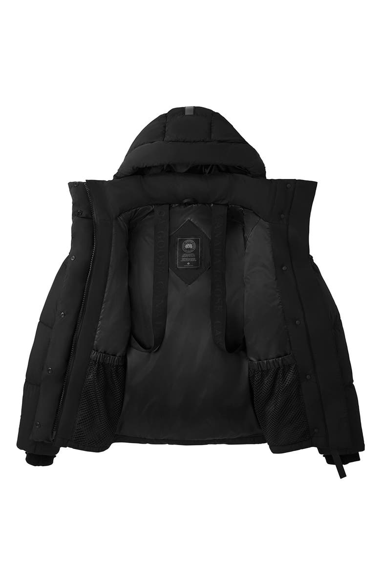 Canada Goose Junction Wind & Water Resistant 750 Fill Power Down Parka, Alternate, color, Black - Noir