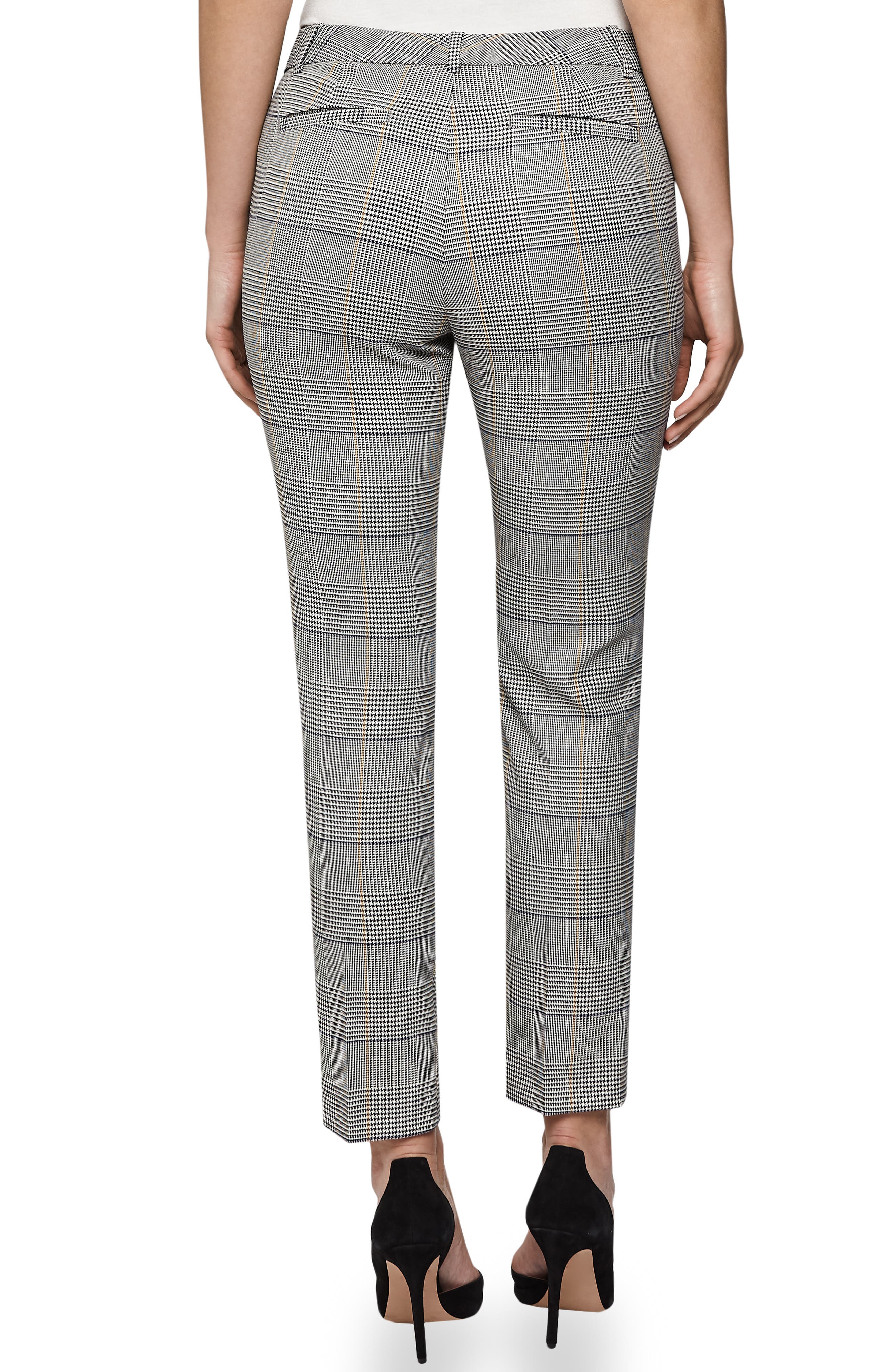 Deborah Glen Check Slim Ankle Trousers - image 2
