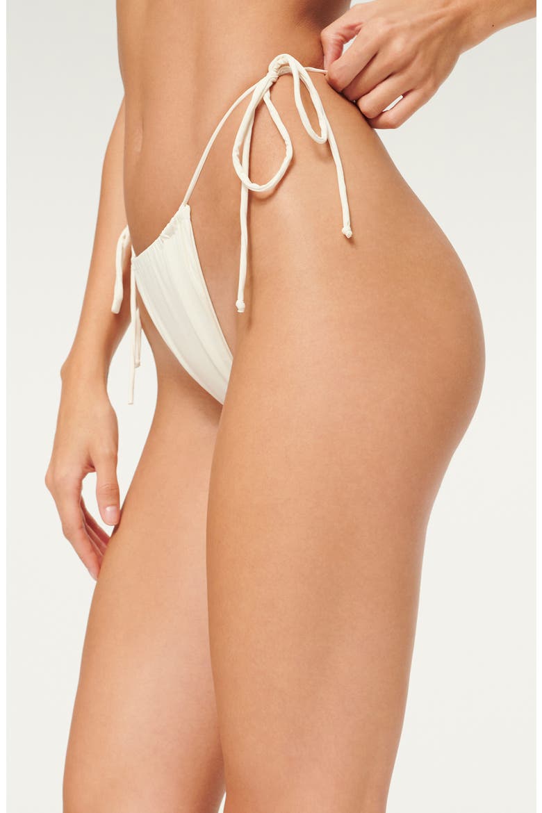Tiny Ties Bikini Bottoms, Alternate, color, IVORY001