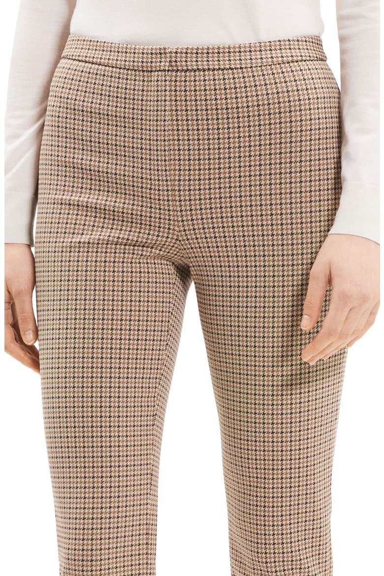 Check Slim Crop Pants, Alternate, color, MULTI - Q1G
