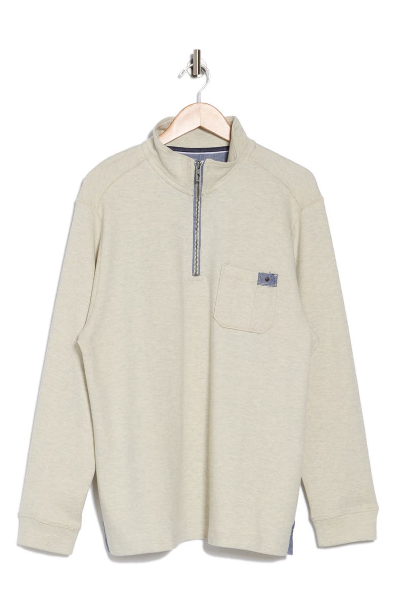 Tommy Bahama Haystack Half Zip Pullover, Main, color,