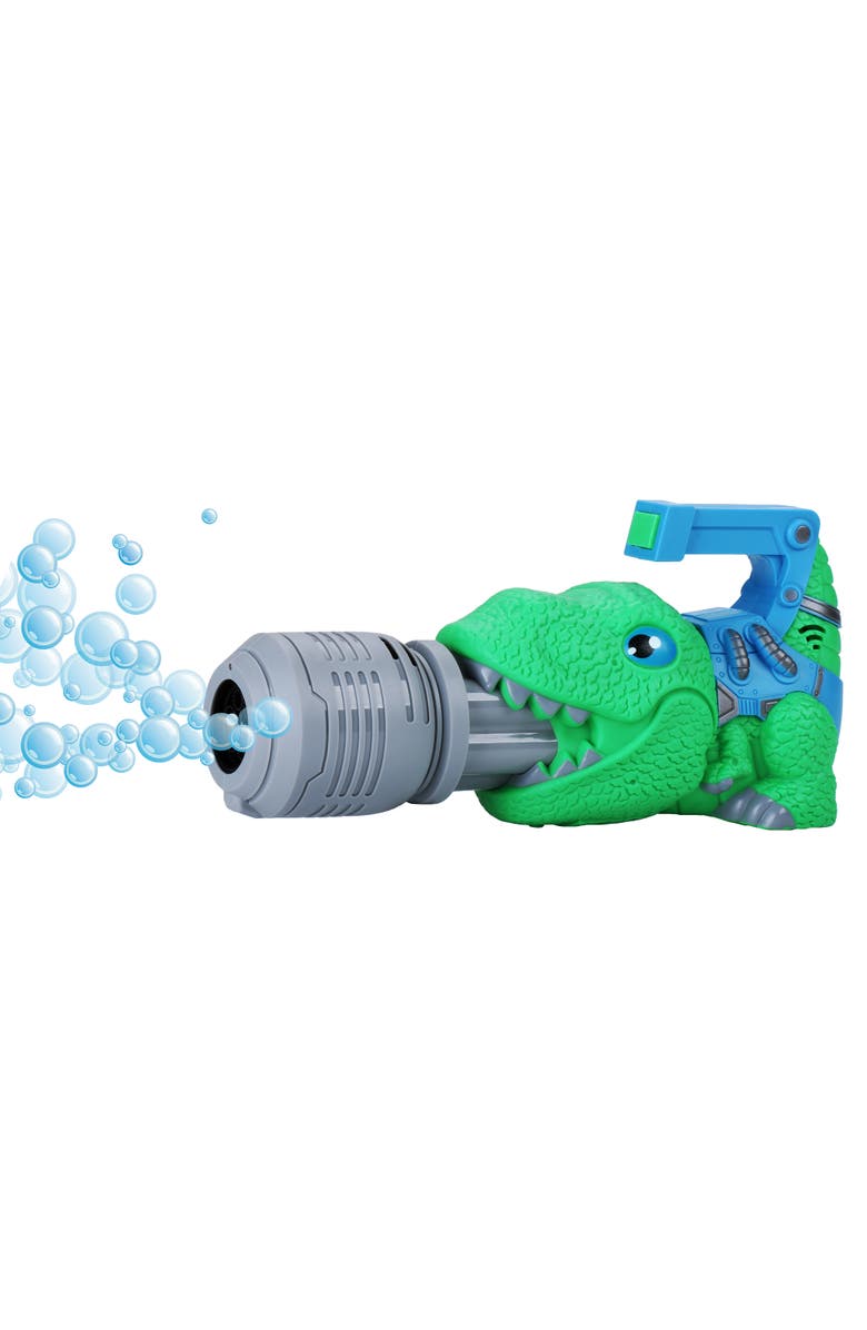 Kid Galaxy Nonstop Fun Motorized Lights & Sound Dinosaurs Bubble Blaster, Alternate, color, Multicolored