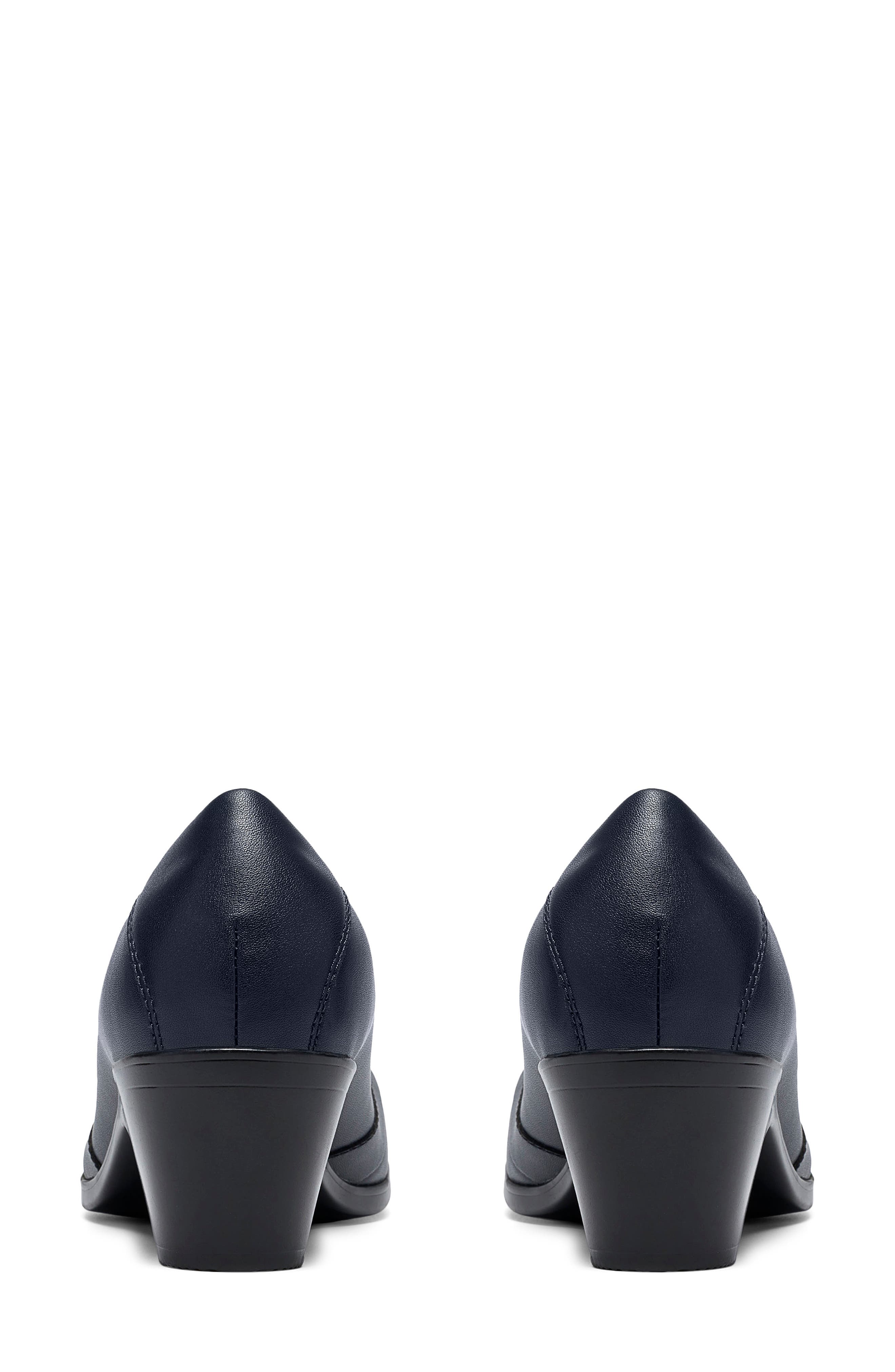 Emily 2 Gracie Pump, Alternate, color, NAVY LEATHER