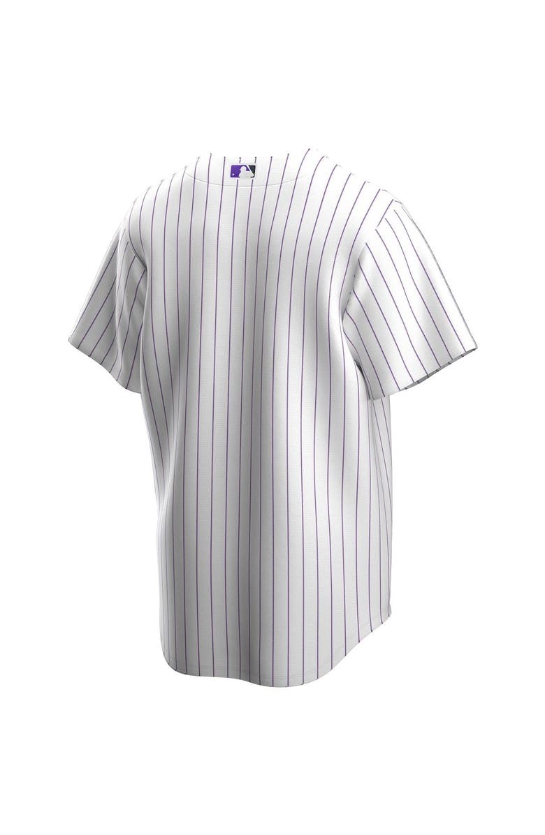 Nike Men's Nike White Colorado Rockies Home Replica Team Jersey, Main, color,