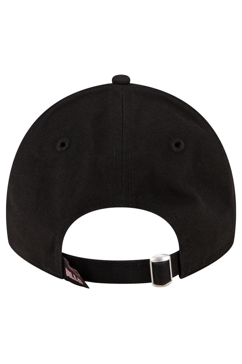 Men's New Era Black Chicago Bulls Team 2.0 9TWENTY Adjustable Hat, Alternate, color, Black