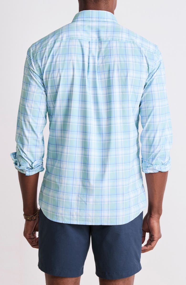 vineyard vines Long Point Plaid Featherweight Performance Button-Down Shirt, Alternate, color, 
